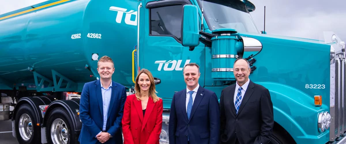 Toll Group leads the industry in hydrogen…
